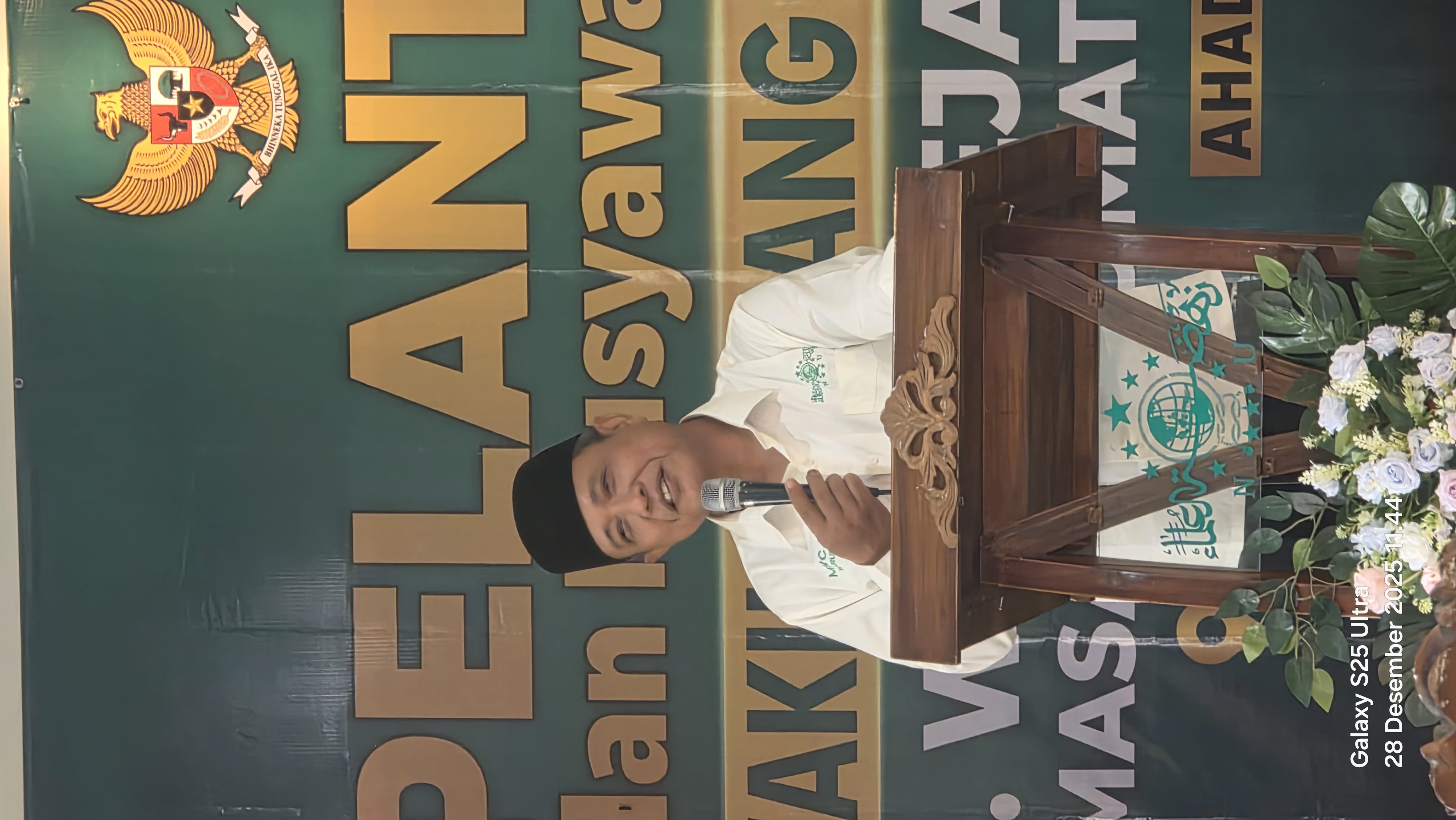 Pelantikan MWC NU Warureja