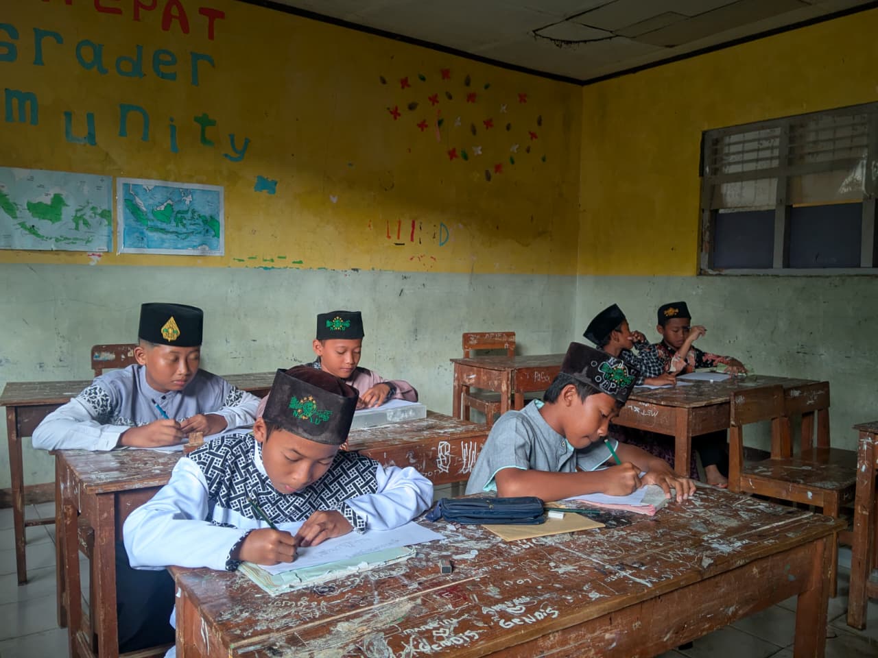 Semarak Harlah NU, Ranting Desa Bandung Gelar Lomba Santri dan Karnaval Budaya