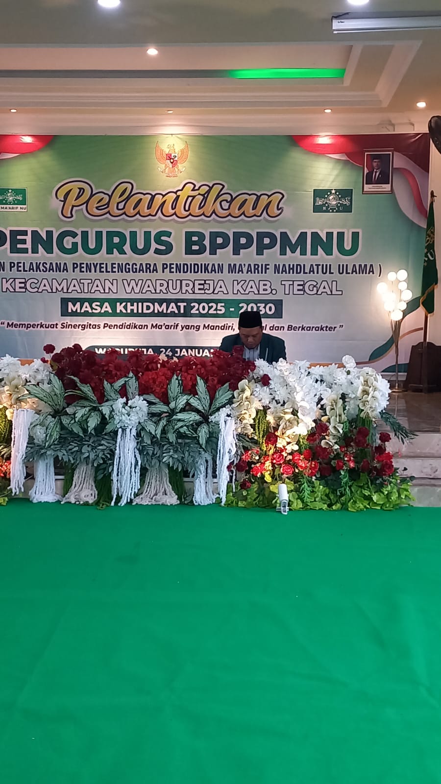 Usung Visi Madrasah Literasi, Pengurus BP3MNU Warureja Resmi Dilantik - Foto 2