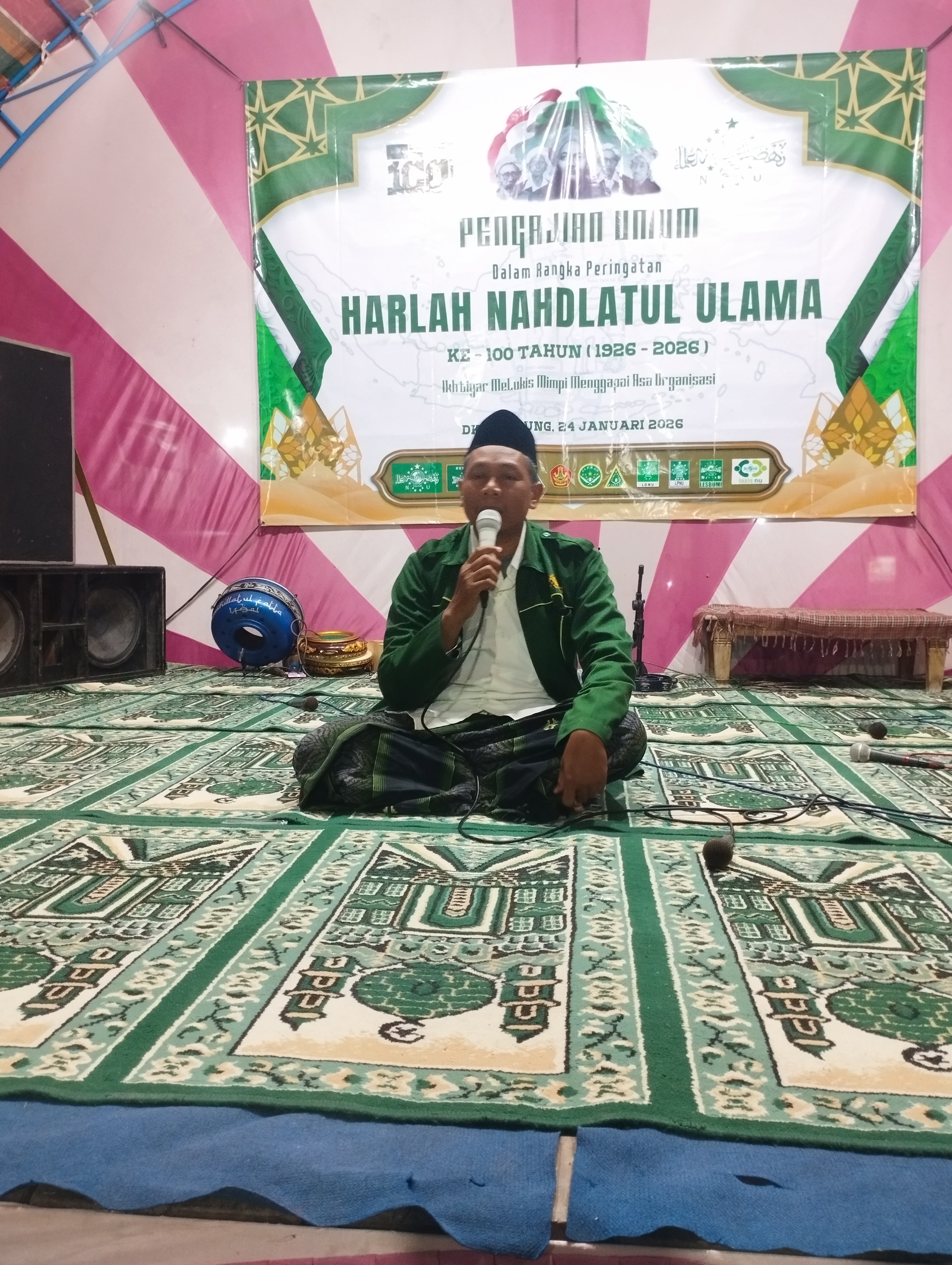 LDNU MWCNU Warureja Tegal : Harlah 100 Tahun NU: Menjadi Tua yang Mapan, Mandiri, dan Terus Mengabdi